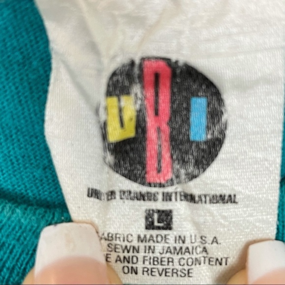 vintage 90s blue looney tunes surf tuff t-Shirt - Picture 6 of 9